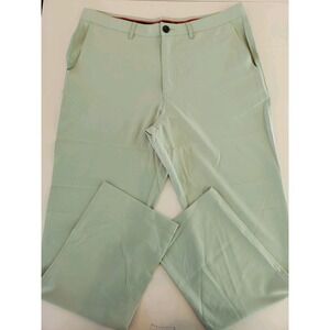Short Par 4 Men's Golf Pants Mint Green Performance Stretch Size 34x32